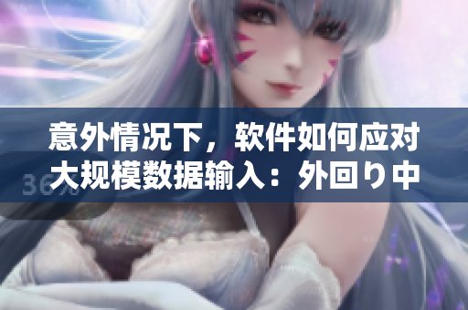 意外情況下，軟件如何應(yīng)對(duì)大規(guī)模數(shù)據(jù)輸入：外回り中的突然大雨之例