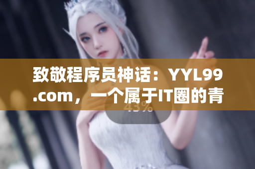 致敬程序員神話：YYL99.com，一個屬于IT圈的青春歲月