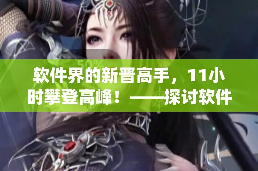 軟件界的新晉高手，11小時攀登高峰！——探討軟件開發(fā)技能與成長之路