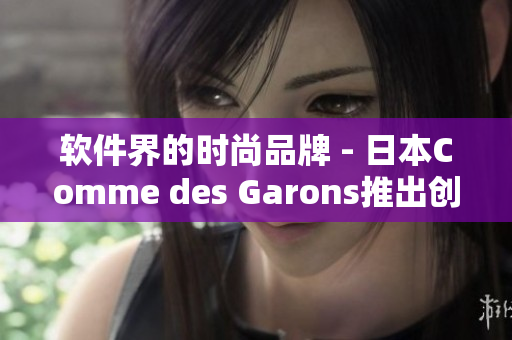 軟件界的時尚品牌 - 日本Comme des Garons推出創(chuàng)意軟件