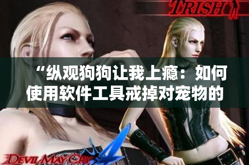 “縱觀狗狗讓我上癮：如何使用軟件工具戒掉對寵物的過度依賴？”