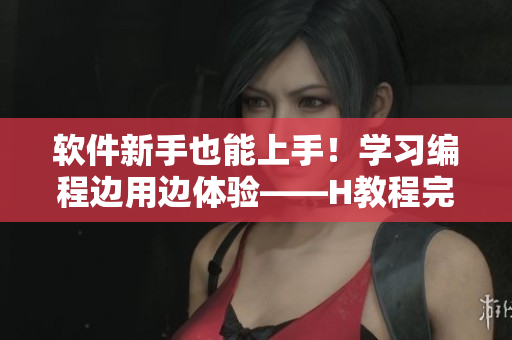 軟件新手也能上手！學(xué)習(xí)編程邊用邊體驗(yàn)——H教程完整視頻教學(xué)