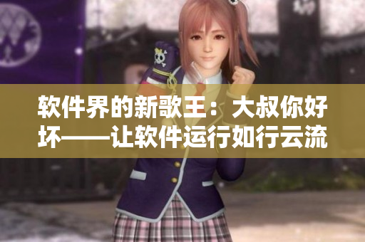 軟件界的新歌王：大叔你好壞——讓軟件運行如行云流水！